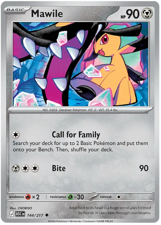 Ascended Heroes - 144/217 - Mawile