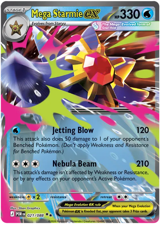 Perfect Order - 021/088 - Mega Starmie ex