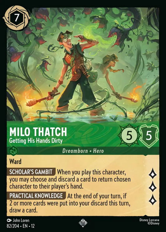 Wilds Unknown - 082/204 - Milo Thatch - Getting His Hands Dirty