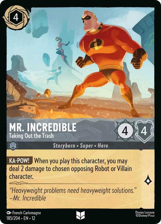 Wilds Unknown - 185/204 - Mr. Incredible - Taking Out the Trash