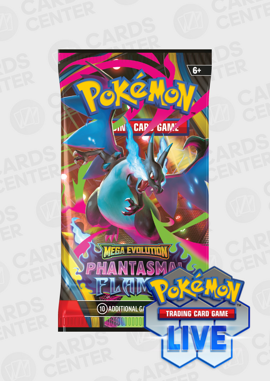 Live Code Card: Phantasmal Flames Booster Pack