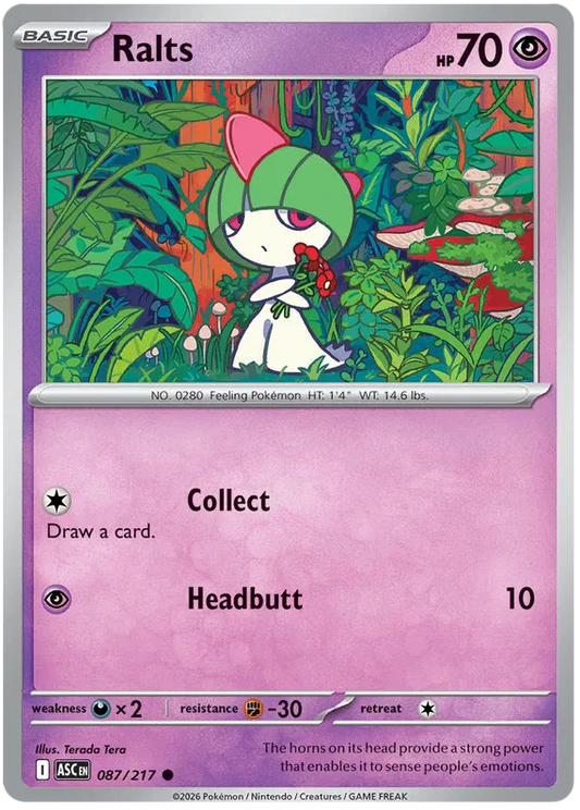 Ascended Heroes - 087/217 - Ralts