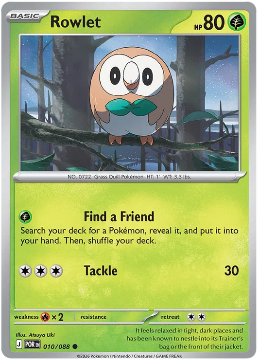 Perfect Order - 010/088 - Rowlet