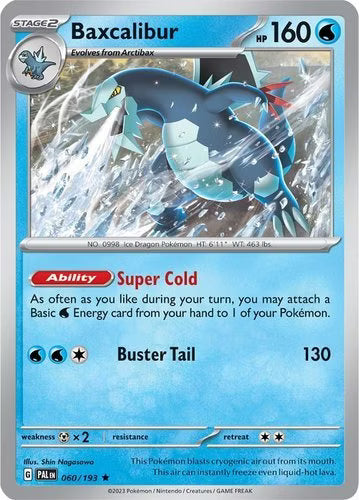 Paldea Evolved - 060/193 - Baxcalibur - Non Holo