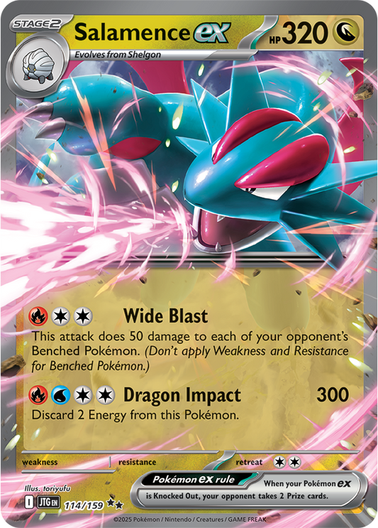 Journey Together - 114/159 - Salamence ex