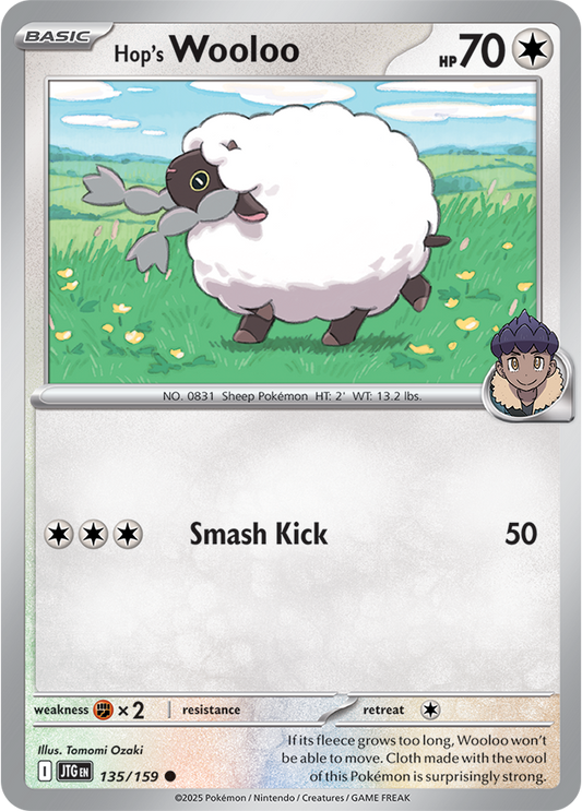 Journey Together - 135/159 - Hop's Wooloo