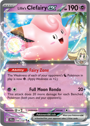 Journey Together - 056/159 - Lillie's Clefairy ex