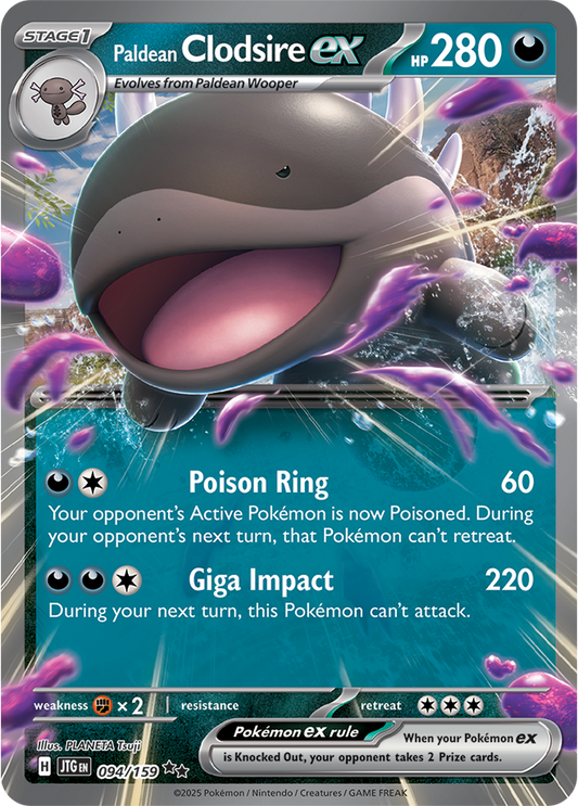 Journey Together - 094/159 - Paldean Clodsire ex