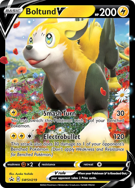 SWSH219 - Boltund V - Oversized Card