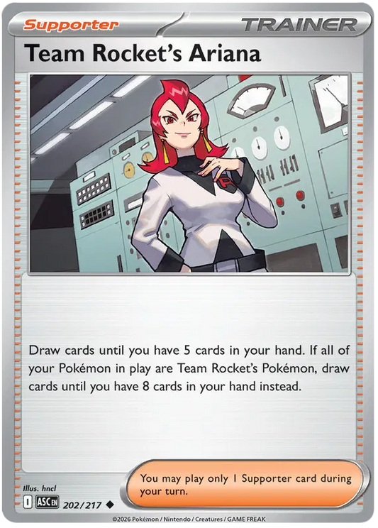 Ascended Heroes - 202/217 - Team Rocket's Ariana