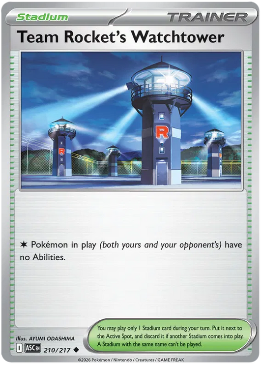 Ascended Heroes - 210/217 - Team Rocket's Watchtower