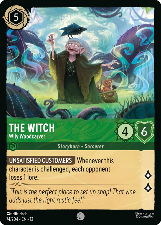 Wilds Unknown - 074/204 - The Witch - Wily Woodcarver
