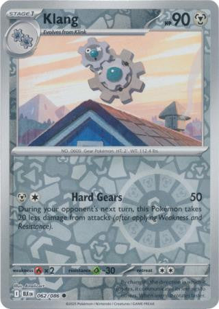 Black Bolt - 062/086 - Klang - Reverse Holo