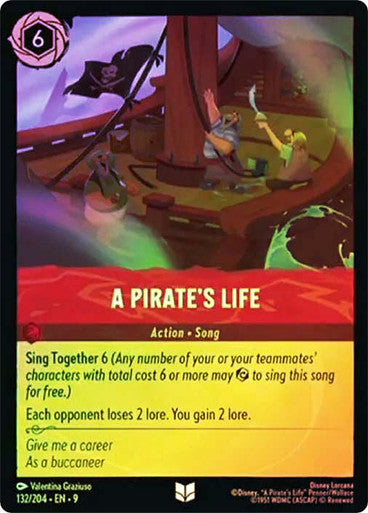 Fabled - 132/204 - A Pirate's Life - Foil