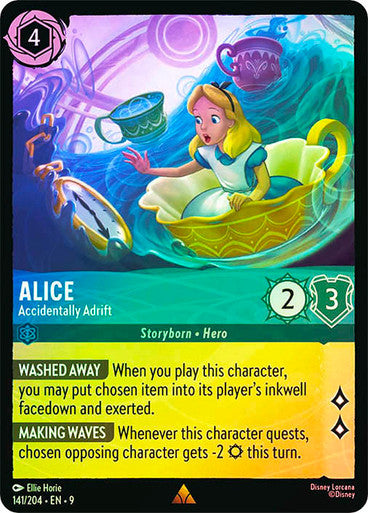 Fabled - 141/204 - Alice - Accidentally Adrift - Foil