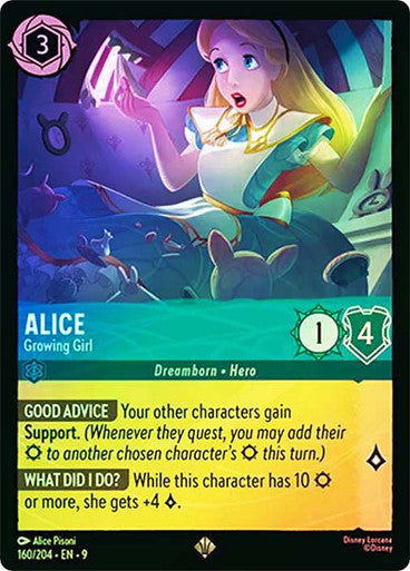 Fabled - 160/204 - Alice - Growing Girl - Foil