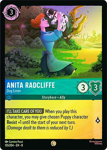 Reign Of Jafar - 155/204 - Anita Radcliffe - Dog Lover - Foil