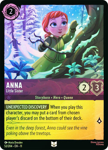 Winterspell - 052/204 - Anna - Little Sister - Foil