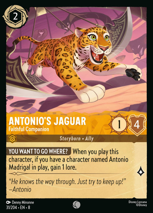 Reign Of Jafar - 031/204 - Antonio's Jaguar - Faithful Companion