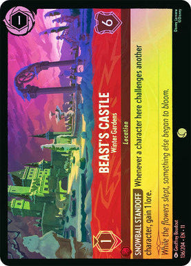 Winterspell - 136/204 - Beast's Castle - Winter Gardens - Foil