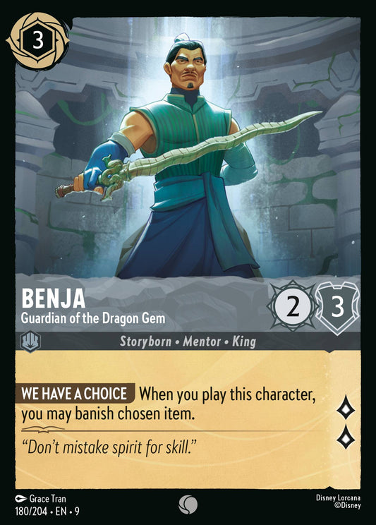 Fabled - 180/204 - Benja - Guardian of the Dragon Gem