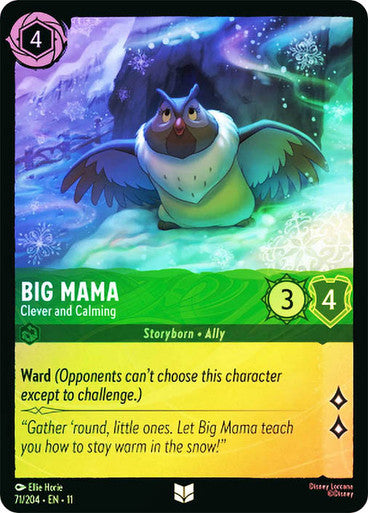 Winterspell - 071/204 - Big Mama - Clever and Calming - Foil