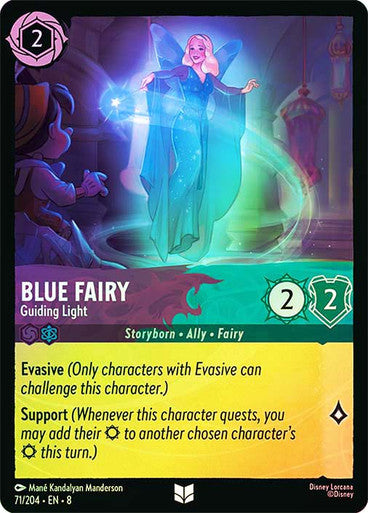 Reign Of Jafar - 071/204 - Blue Fairy - Guiding Light - Foil