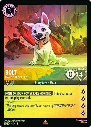 Reign Of Jafar - 029/204 - Bolt - Down but Not Out - Foil