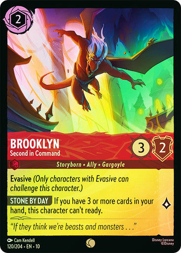 Whispers in the Well - 120/204 - Brooklyn - Second in Command - Foil