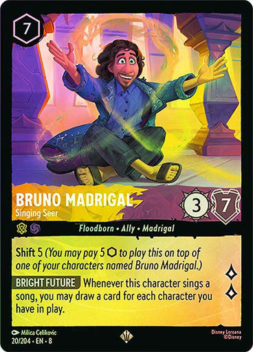 Reign Of Jafar - 020/204 - Bruno Madrigal - Singing Seer - Foil