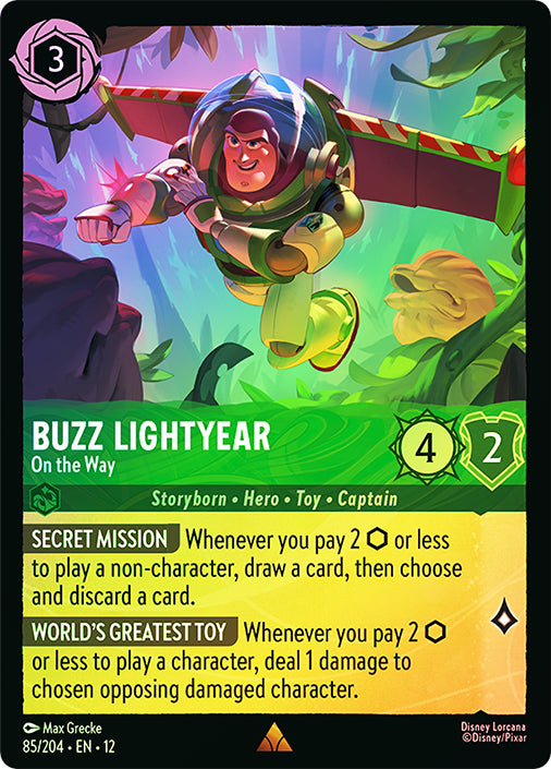 Wilds Unknown - 085/204 - Buzz Lightyear - On the Way - Foil
