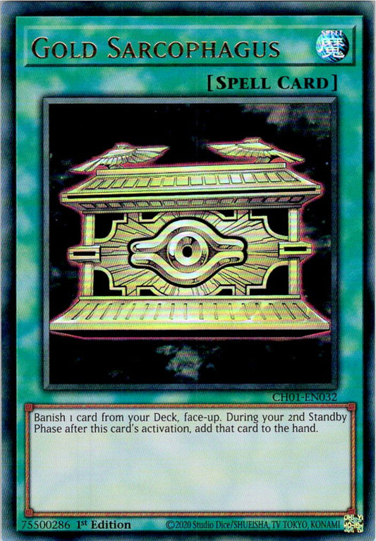 CH01-EN032 - Gold Sarcophagus