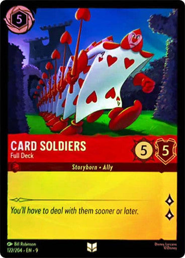 Fabled - 122/204 - Card Soldiers - Full Deck - Foil