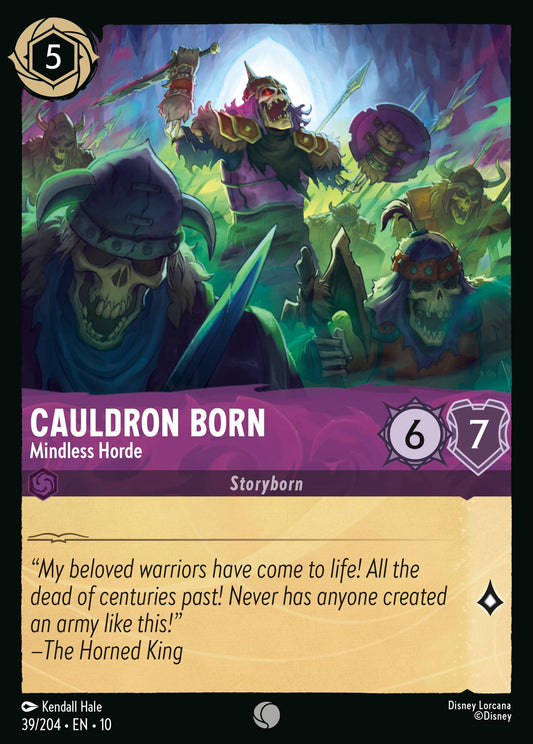 Whispers in the Well - 039/204 - Cauldron Born - Mindless Horde