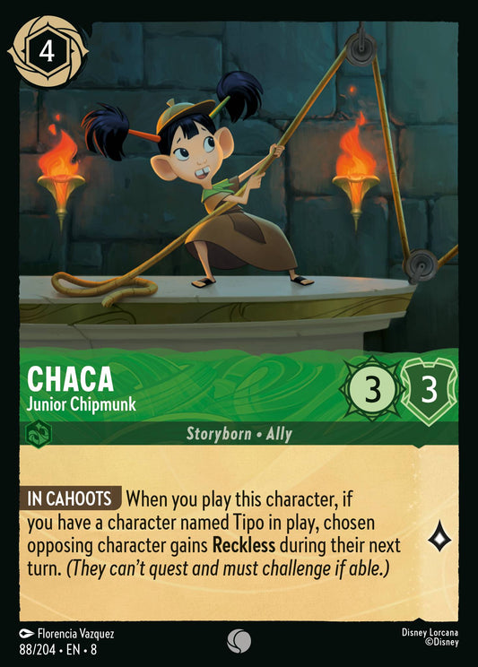 Reign Of Jafar - 088/204 - Chaca - Junior Chipmunk