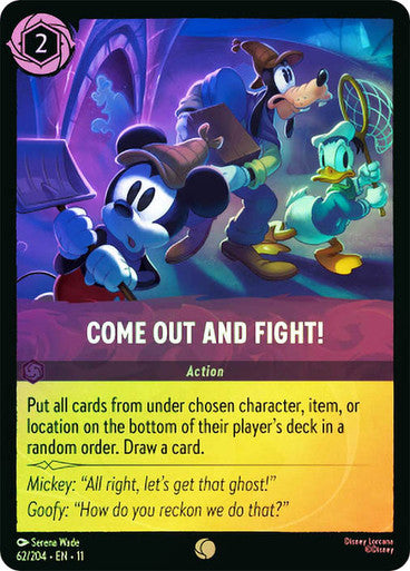 Winterspell - 062/204 - Come Out and Fight! - Foil