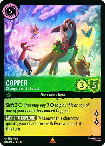 Winterspell - 084/204 - Copper - Champion of the Forest - Foil