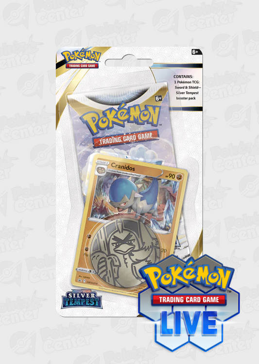 Live Code Card: Silver Tempest 1pk: Cranidos