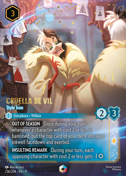 Fabled - 236/204 - Cruella De Vil - Style Icon