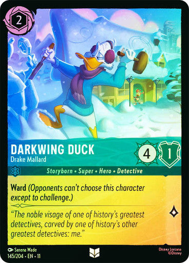 Winterspell - 145/204 - Darkwing Duck - Drake Mallard - Foil