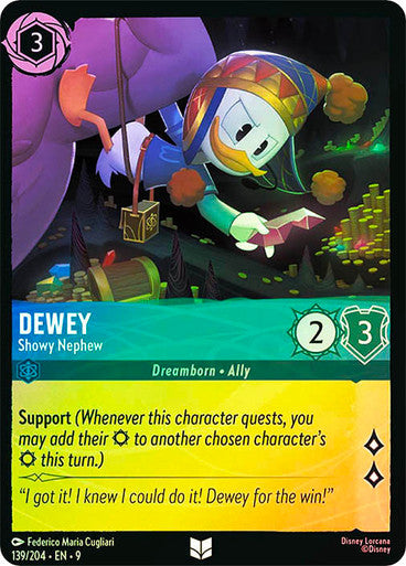 Fabled - 139/204 - Dewey - Showy Nephew - Foil