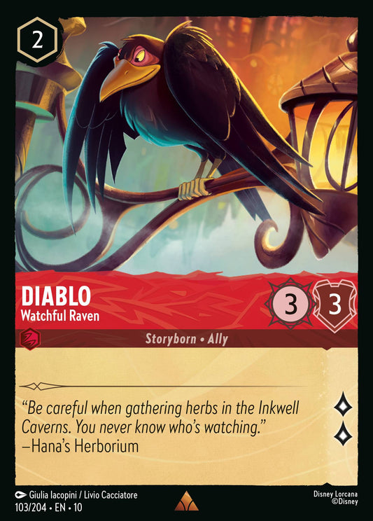 Whispers in the Well - 103/204 - Diablo - Watchful Raven