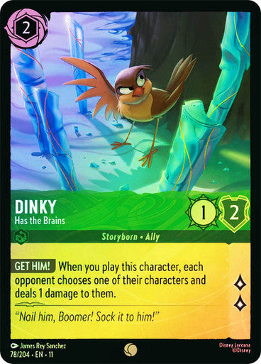 Winterspell - 078/204 - Dinky - Has the Brains - Foil