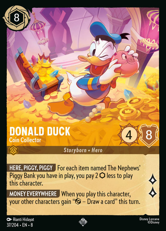 Reign Of Jafar - 037/204 - Donald Duck - Coin Collector