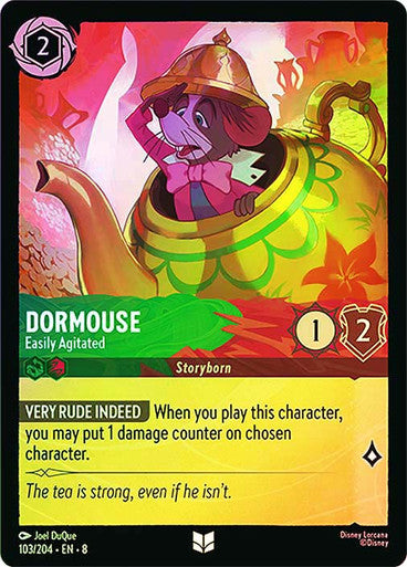 Reign Of Jafar - 103/204 - Dormouse - Easily Agitated - Foil