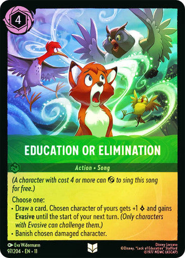 Winterspell - 097/204 - Education or Elimination - Foil
