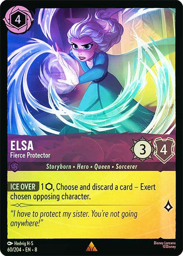 Reign Of Jafar - 060/204 - Elsa - Fierce Protector - Foil