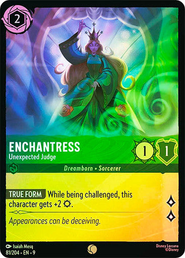 Fabled - 081/204 - Enchantress - Unexpected Judge - Foil