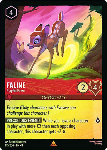 Reign Of Jafar - 145/204 - Faline - Playful Fawn - Foil
