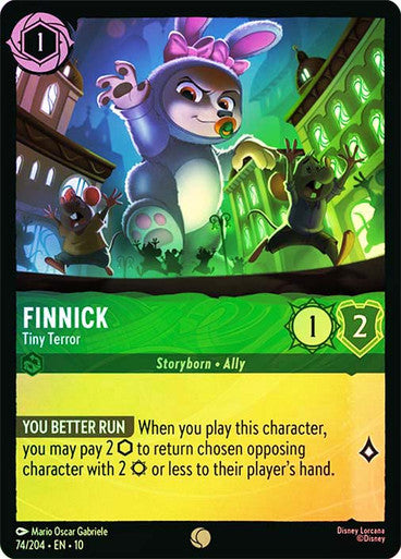 Whispers in the Well - 074/204 - Finnick - Tiny Terror - Foil